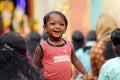 Indian little boy with rosary