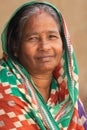 Indian little girl close portrait