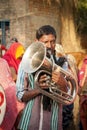 Indian local village marriage band performer