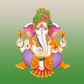 Hindu Lord Ganesha texture wallpaper background Royalty Free Stock Photo