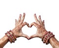 Indian love Royalty Free Stock Photo