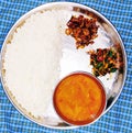 Indian lunch dish