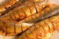 Indian mackerel fish ready for fry