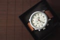 Men`s Classic Wristwatch Royalty Free Stock Photo