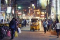 Indian Madurai city at the night. December 2019