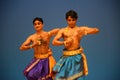 Indian Male Classical Dance performance Royalty Free Stock Photo