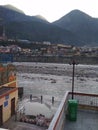 Indian male at a holy place uttarkashi