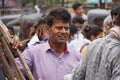 indian man closeup face image