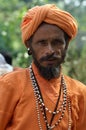 Indian man in national clothes