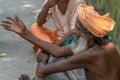 Indian Man with Head Wrapping