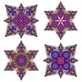 Indian mandala set