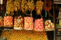 Indian market stall