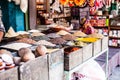 Indian Marketstall selling ingredients Royalty Free Stock Photo