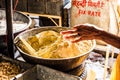 Indian Marketstall selling ingredients Royalty Free Stock Photo