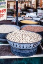 Indian Marketstall selling ingredients Royalty Free Stock Photo