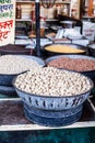 Indian Marketstall selling ingredients