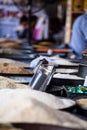 Indian Marketstall selling ingredients Royalty Free Stock Photo