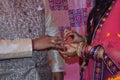 Indian marriage events ring cermony