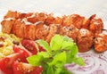 Indian Meal Chicken Tikka Royalty Free Stock Photo