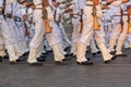 Indian military force march past