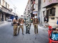 Indian Military Soldier and Cleaning Soldier