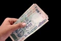 Indian money Royalty Free Stock Photo