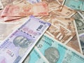 Indian money and banknotes rupees, money are from the major world countries using as Forex or financial economy.ÃÂ 