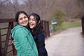 Indian mother and daughter Royalty Free Stock Photo