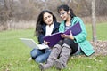 Indian mother and daughter Royalty Free Stock Photo