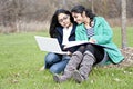 Indian mother and daughter Royalty Free Stock Photo