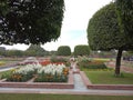 Indian Mughal Garden in Delhi