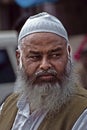 Indian Muslim aged man Royalty Free Stock Photo