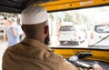 Indian Muslim Auto Rickshaw Driver