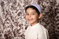 Indian Muslim Child Smiling face Portrait indoor