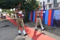 Indian National cadet corps doing pailoting