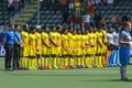 Indian national field Hockey team Royalty Free Stock Photo