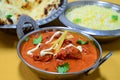Indian Non-vegetarian meal Royalty Free Stock Photo