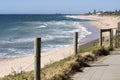 Indian Ocean at Bunbury Western Australia from Cycleway.