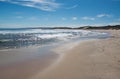 Indian Ocean Coast at Blue Holes Beach Royalty Free Stock Photo