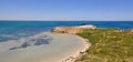 Indian Ocean View: Penguin Island, Western Australia Royalty Free Stock Photo