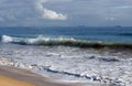 Indian Ocean waves on Buffalo Beach near Bunbury Western Australia.