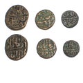 Indian Old Coins of Malwa Sultanate Mandav in name of Ala Al Deen Mahmood Shah Khalji
