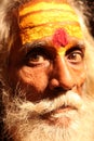 Indian Old man in getup