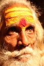 Indian Old man in getup