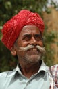 Indian Old man in getup