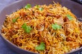 Indian one pot meal - meat biryani