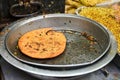 Indian Parantha (stuffed indian bread) Royalty Free Stock Photo