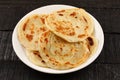 Indian paratha Royalty Free Stock Photo