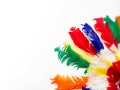 Indian Party Headgear on White Background