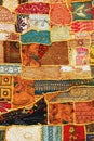 Indian patchwork carpet